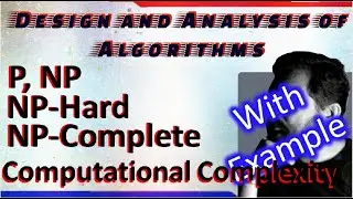 P NP NP-Hard NP-Complete||Design and Analysis of Algorithm || English ||By Studies Studio