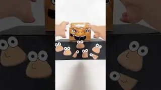 [ASMR] UNBOXING MYSTERY POU - Bou's RANDOM BOX *Inside Zoonomaly*💩#shorts