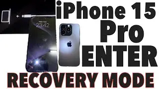 iPhone 15 Pro: How To ENTER Recovery Mode | How To EXIT Recovery Mode