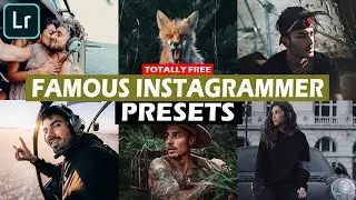 TOP 6 INSTAGRAMMER FREE PRESETS 😱  | Sam Kolder, Toni Mahfud, Alen Palander, Blvck Paris...