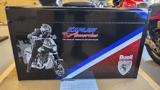 AMERICADE 2024 DOOR PRIZE BOXO STAIGER DESIGNS BUELL TOOLBOX FULL OF SURPRISES!