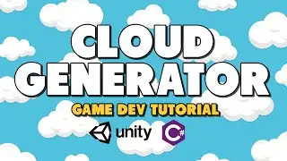 Cloud Spawning System in Unity (Instantiate Random floating prefabs) | Game dev Tutorial