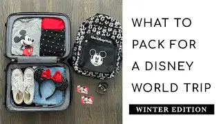 How to pack for a Winter Disney Trip