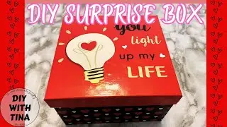 🎁 DIY Surprise Box for Valentine's Day (quick, easy and cheap)