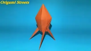 How to make a rocket paper Origami rocket paper