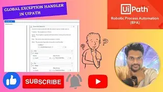 Global Exception Handler in uipath | BY MILIND