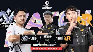 🔴 WATCH PARTY RRQ VS MAHADEWA ‼️ Honor of Kings Championship 2024 - Indonesia Qualifier WEEK 1 DAY 3