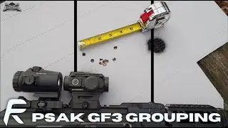 Grouping the PSA AK-103 GF3 with Cheap Ammo