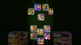 Best squad | 2-3-1-4 formation | eFootball 24 mobile | #shorts #pes #efootball #pes2021