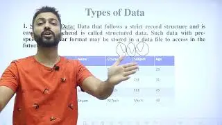 Structure vs. Unstructured Data | Types of Data | Data vs Information