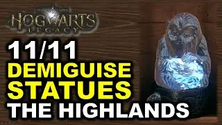 The Highlands: All 11 Demiguise Statues Locations | Hogwarts Legacy