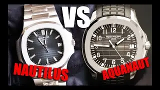 Patek Philippe - Nautilus vs Aquanaut