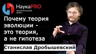 Почему теория эволюции – это теория, а не гипотеза? – антрополог Станислав Дробышевский | Научпоп