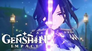 Traveler, Navia, Clorinde Fight CUTSCENE - Genshin Impact 4.0 Fontaine Archon Quest