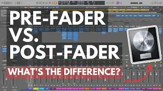 🔥 Logic Pro Quick Tip | What's the Difference Between Pre and Post Fader?