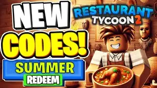 ALL NEW *WORKING* CODES FOR RESTAURANT TYCOON 2 IN 2024! ROBLOX RESTAURANT TYCOON 2 CODES