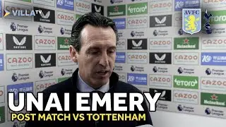 POST MATCH | Unai Emery reacts to Spurs win | #AVLTOT