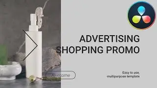 Advertising Shopping Promo ★ DaVinci Resolve Templates ★