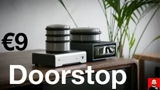 This €9 doorstop will keep your hifi gear in place!