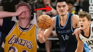 Reacting to Zach Edey Summer League Debut!