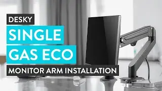 Single Gas Eco Monitor Arm Installation