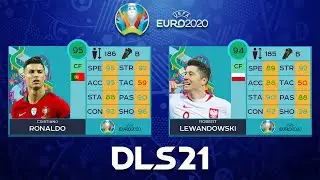 DLS 21 EURO 2020 CARDS!!!