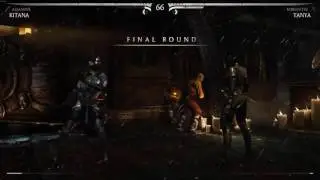 Mortal Kombat X Kitana vs Tanya