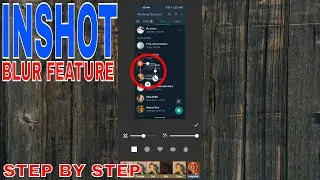 ✅  How To Hide Or Blur Personal Information In video by INSHOT 🔴