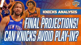 Can KNICKS Avoid the Play-In? Final Season Ending Projections for Eastern Conference | Analysis