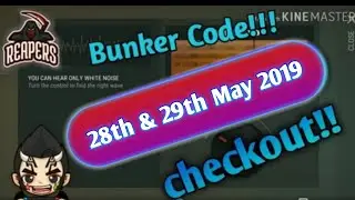 Alpha Bunker Code of Last Day On Earth Mobile Survival Game of 28 May 2019 !! 29 May 2019 !!