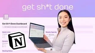 How to Organize Your Work Week with Notion (EASY Template!)