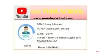 How to design a ID card in MS PowerPoint.... Exclusive