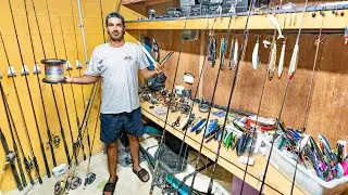 My Fishing Tackle Room. [Fishing Gear Explained]