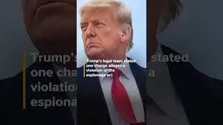 Donald Trump is the first U.S. president to be indicted on federal criminal charges #Shorts