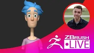 Stylized Character Sculpting - Ben De Angelis "Follygon" - Episode 14