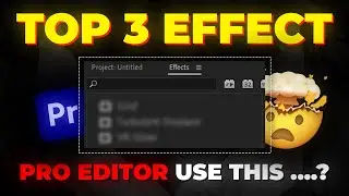 Only Pro Editor Use This Effects in Premiere Pro  | BardGrow