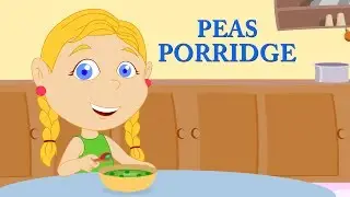 Peas Porridge Hot | Nursery Rhymes For Children | Cartoon Videos For Toddlers by Kids Tv