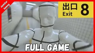 The Exit 8 - FULL GAME Walkthrough & Ending No Commentary(4K 60FPS)