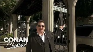 Patton Oswalt's Tour Of Burbank | Late Night with Conan O’Brien