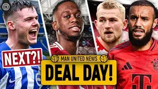 Deals Done! Ferguson To Join De Ligt & Mazraoui?! | Man United News