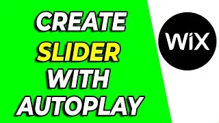 How to Create Slider with Autoplay on Wix Website (2024)