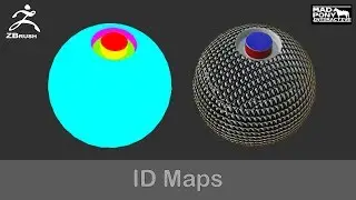 Zbrush and Substance Painter - ID Maps (In Depth Version)