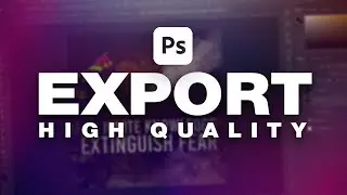 How to export images in Photoshop