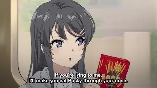 Bunny girl senpai-cute/funny moments