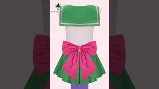 Sailor Moon Sailor Jupiter Makoto Kino Costume Anime Cosplay Takerlama