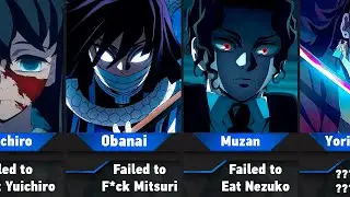 FAILS of demon slayer characters