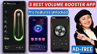 3 Best Volume Booster App For Android in 2024 ! Equalizer Bass Booster