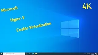 turn on hyper v windows 10 pro | Microsoft virtualization