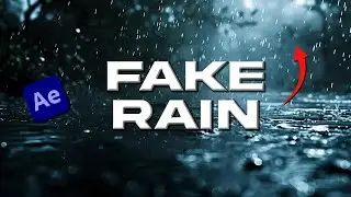 How to Create & Animate Rain with After Effects | Quick Tutorial