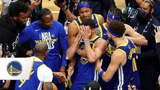 The CHAMPIONSHIP MOMENT From the Golden State Warriors Last 4 Titles